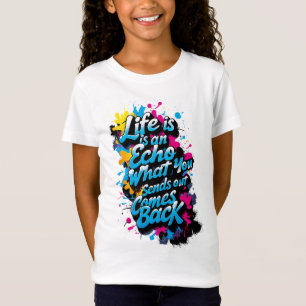 Playera con punto de jersey Eco de la Vida