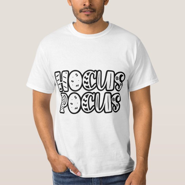 Playera con tipografía retro de Hocus Pocus - Mini (Anverso)