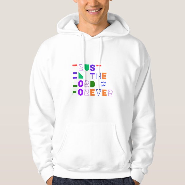 Playera Cristiana Confía en el Señor (Anverso)