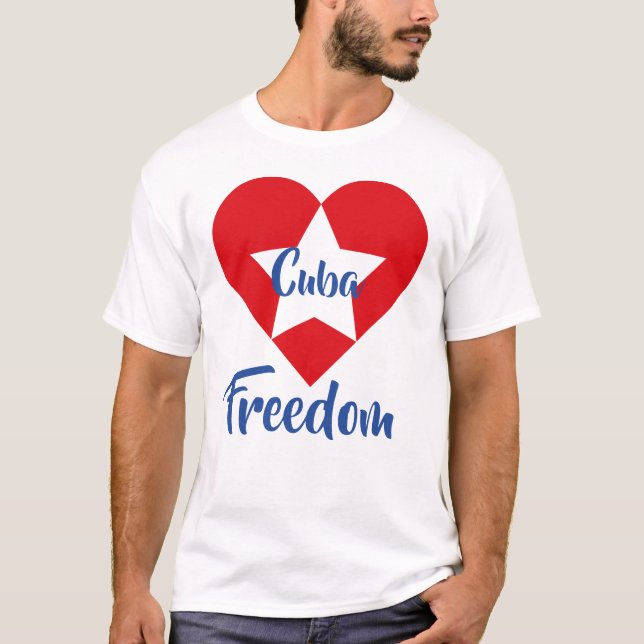 Playera Cuba Freedom (Anverso)