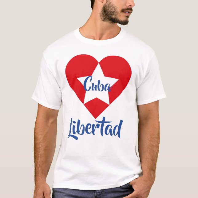 Playera Cuba Libertad (Anverso)