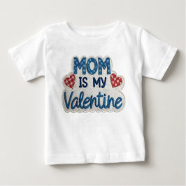 Playera De Bebé Blue Love from Mommy