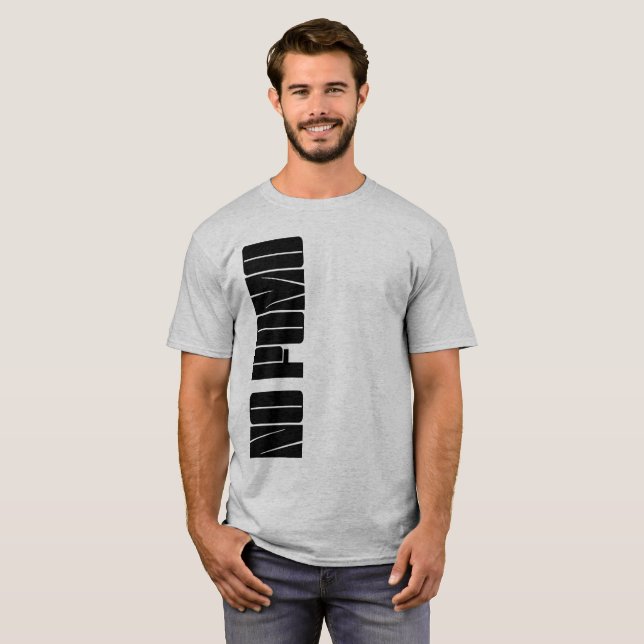 Playera de Bitcoin Crypto Sin FOMO (Anverso completo)