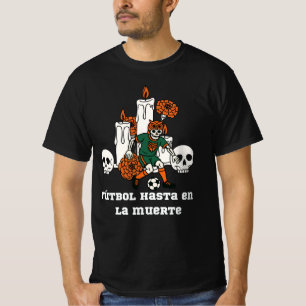 Playera de Cráneo de Fútbol Mexicano