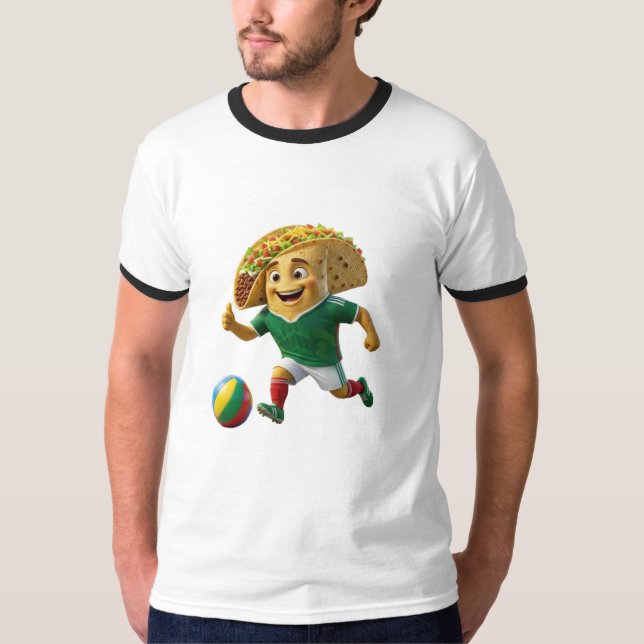 Playera de Hombre Capitán Taco - Selección México  (Anverso)