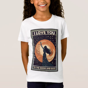 Playera de jersey fina para niñas