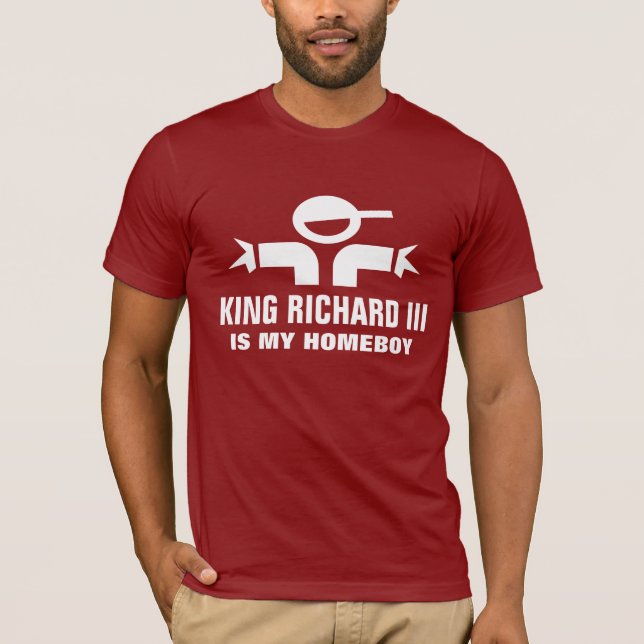 Playera de King Richard III es mi cuate (Anverso)
