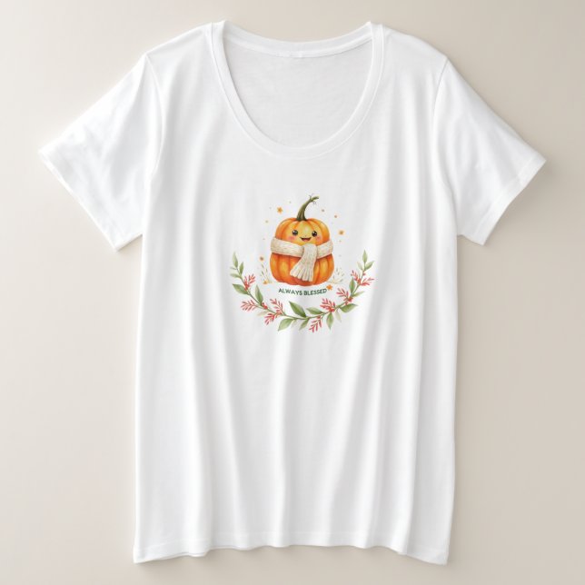 Playera de mujer - Siempre Bendecida (Anverso del diseño)