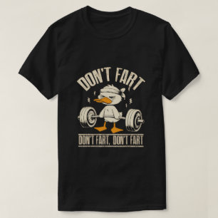 Playera de pato de gimnasio "No Te Pedes"