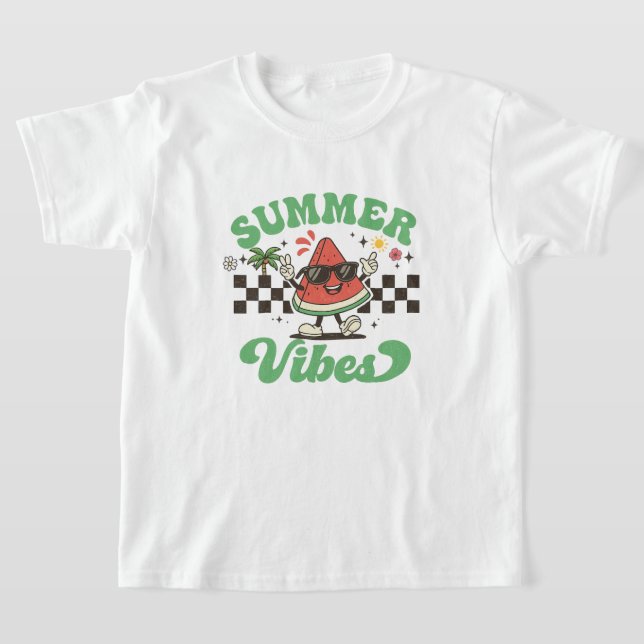 Playera de Sandía Vibraciones de Verano (Distribución)