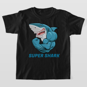 Playera de Super Tiburón para Niños