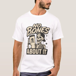 Playera de tumbler esqueleto sin huesos