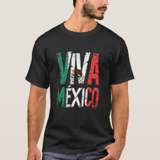 Playera Día de la Independencia de México Viva Ban