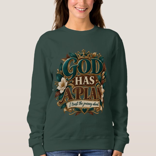 Playera Dios Tiene Un Plan (Anverso)