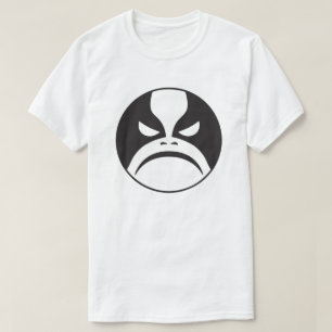 Playera Emoticón Metalizado negro de Moody