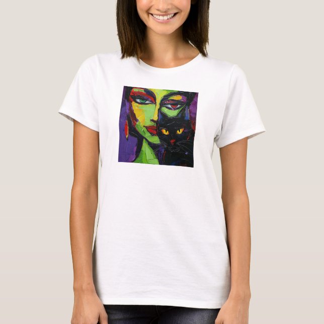 Playera Encanto Gatuno (Anverso)