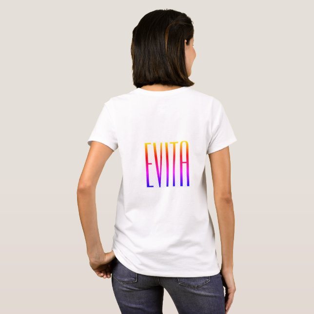 playera - Evita mujeriega Women - Shirt - Woman (Reverso completo)