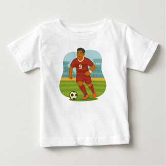 Playera Futbolista Jugando con el Balón
