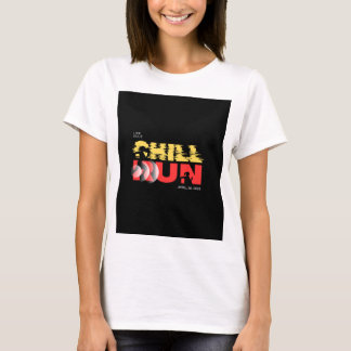 Playera Gráfica Chill Run - Calle Urbana Vibrante
