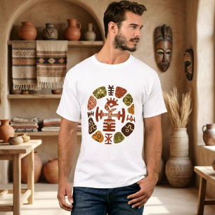 Playera Gráfica de Herencia Tribal