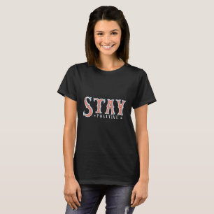 Playera Gráfica Minimalista Femenina Chic Mantén P