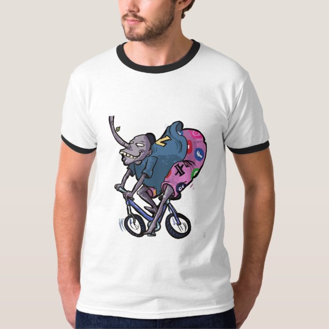 Playera humoristica de Redes sociales (Anverso)