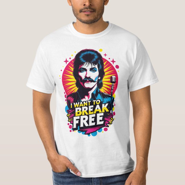 Playera I Want to Break Free (Anverso)