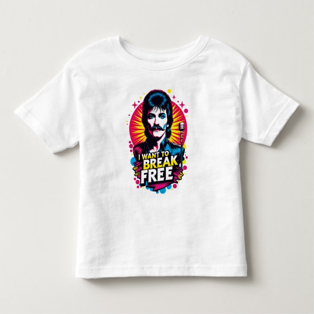 Playera I Want to Break Free (Anverso)
