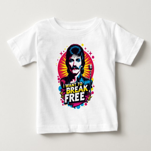 Playera I Want to Break Free (Anverso)