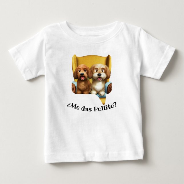Playera Infantil “Amiguitos Peludos” (Anverso)