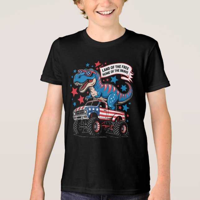 Playera Infantil Patriótica (Anverso)