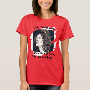 Playera Lady Capricornio