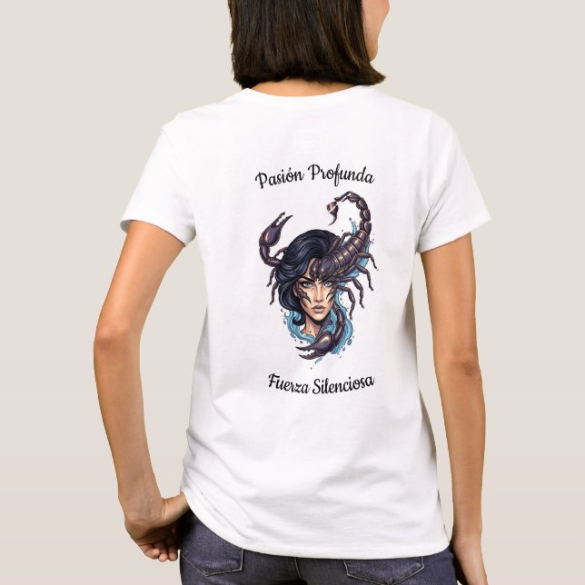 Playera Lady Escorpio (Reverso)