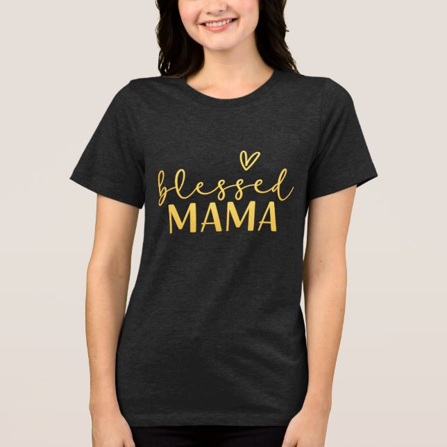 Playera Mama Bendita. (Anverso)