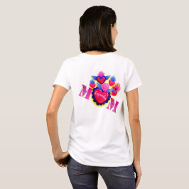 Playera "MOM Corazón Mexicano" – Editable nombre