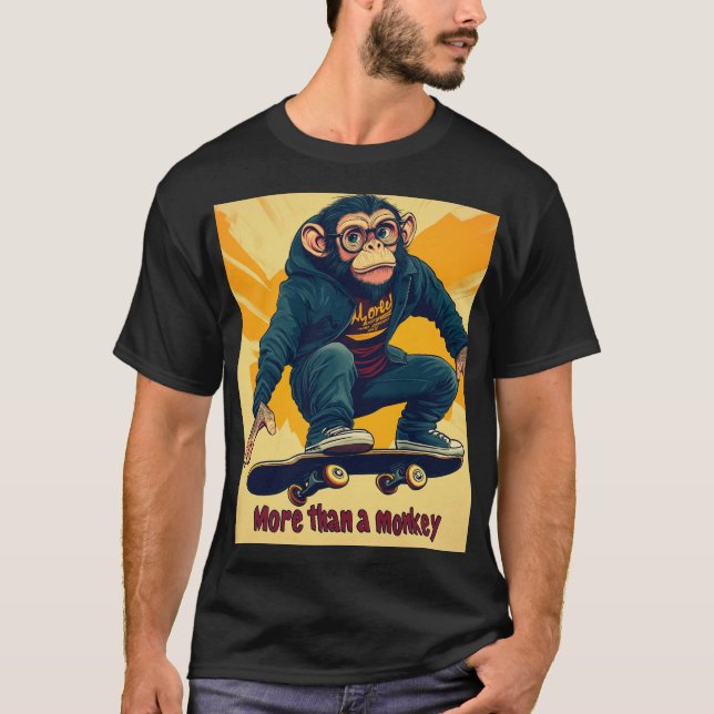 Playera monkey skater  (Anverso)