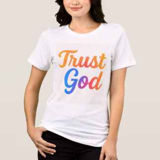 Playera Mujeres Confiar En Dios