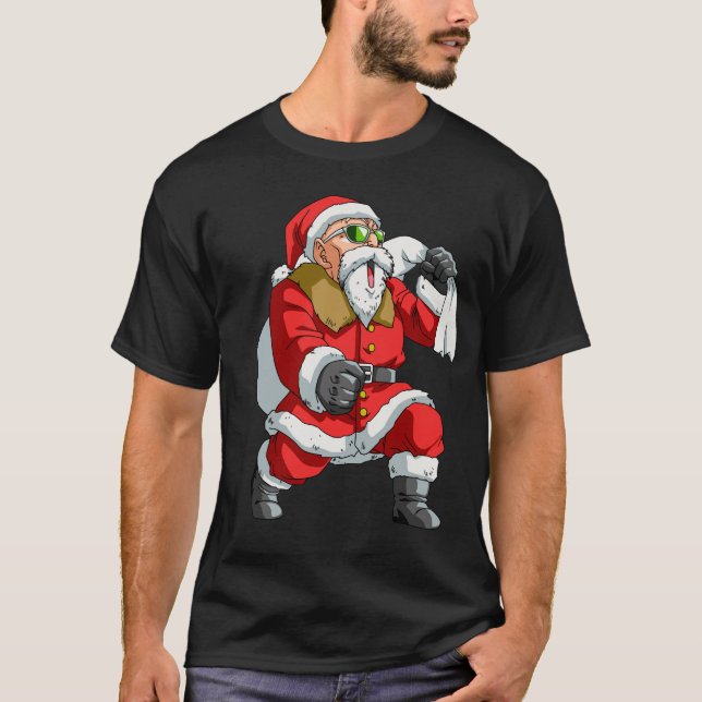 Playera Navideña de Dragon Ball (Anverso)