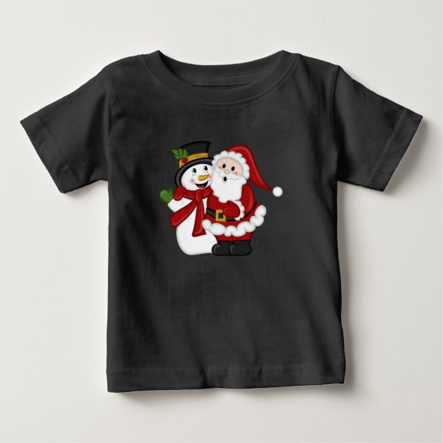 Playera Navideña para bebes (Anverso)