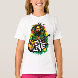 Playera One Love el Rey del Reggae