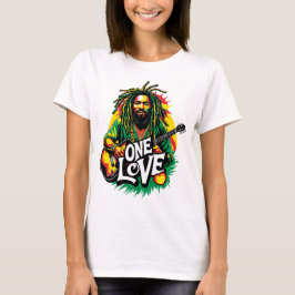 Playera One Love el Rey del Reggae