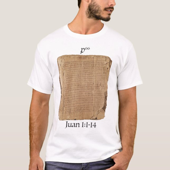 Playera P66 Jn 1:1-14 (Anverso)