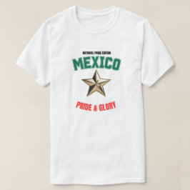 Playera para hombre Edición Orgullo Nacional Méxic