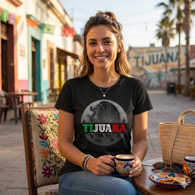 Playera para Mujer Tijuana México (Womens Tijuana Mexico Tshirt)