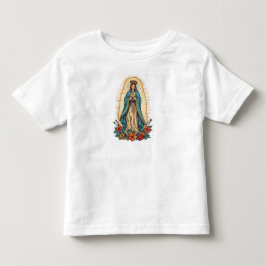 Playera para niños de la Virgen de Guadalupe