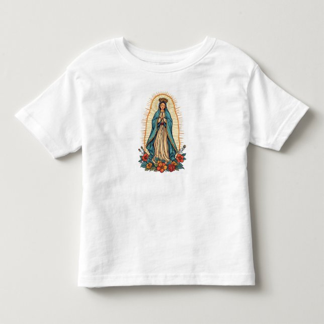 Playera para niños de la Virgen de Guadalupe (Anverso)