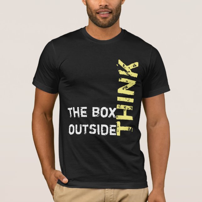 Playera piensa fuera de la caja (Anverso)