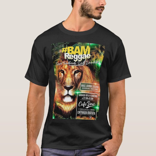Playera REGGAE BOOM (Anverso)