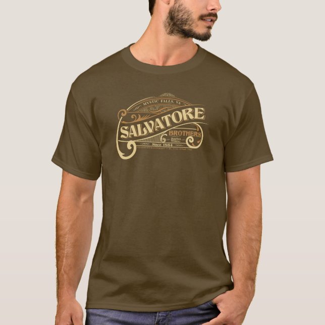 Playera Salvatore Brother's Bourbon (Anverso)