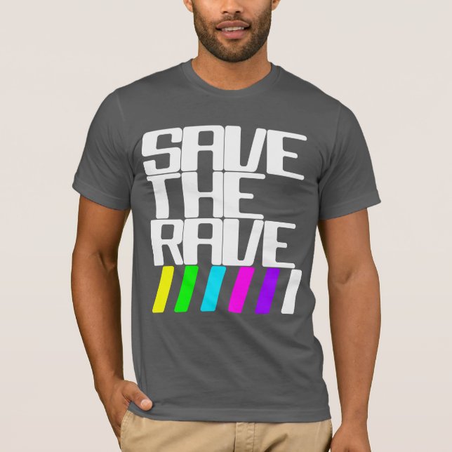 playera Save The Rave 2 (Anverso)